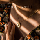 LUNA LOCKET | Family Tree | Sterling Silver - MILA CANTES