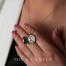 LUNA LOCKET | My Baby | Sterling Silver - MILA CANTES